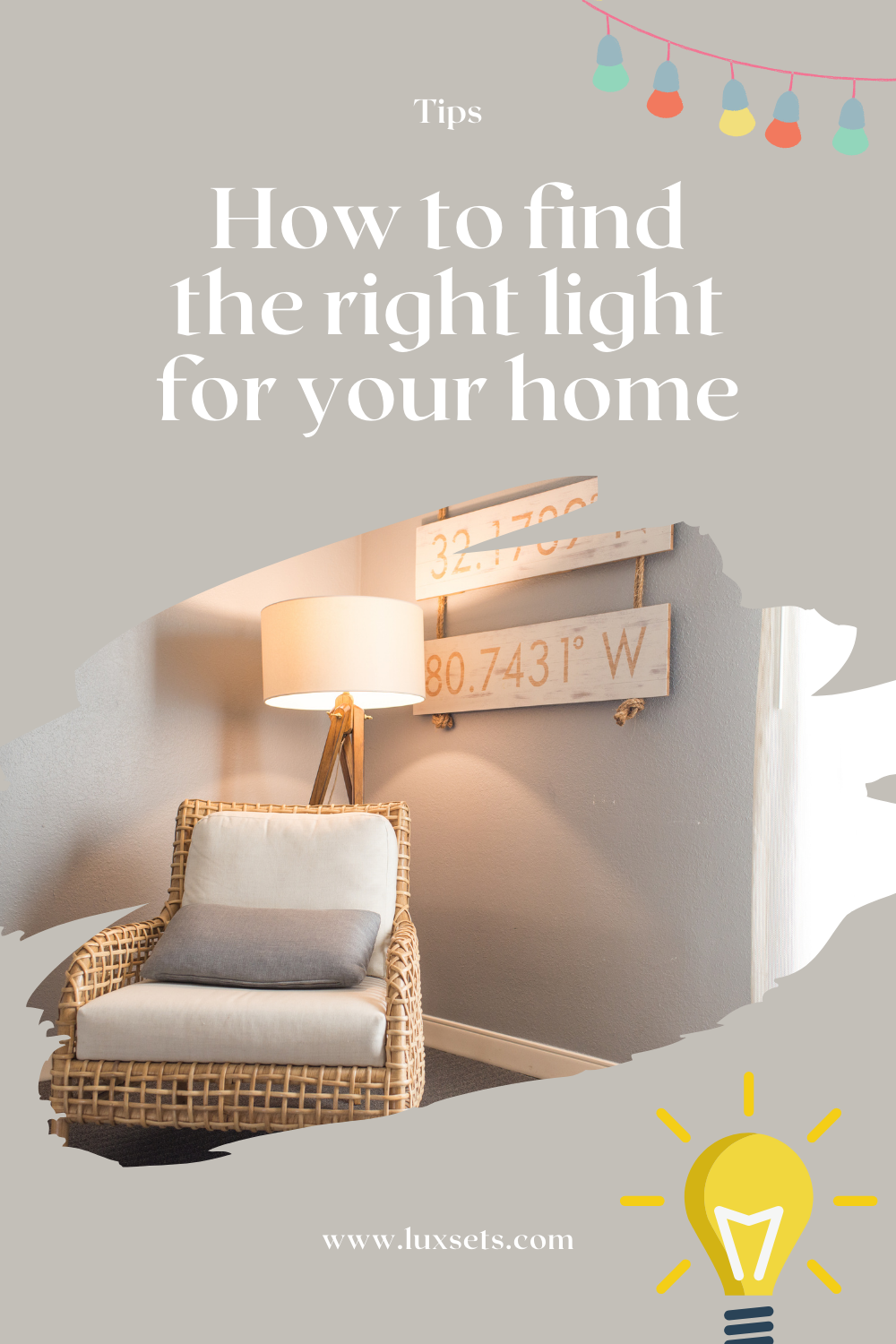How to find the right light for your home Pin